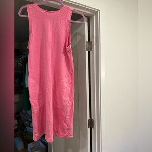 Old Navy Pink Midi Dress